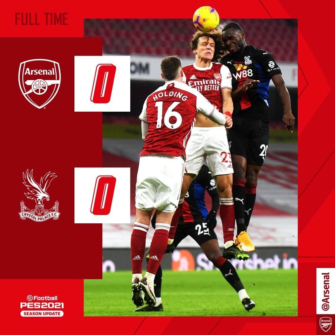 アーセナルFCさんのインスタグラム写真 - (アーセナルFCInstagram)「It's a stalemate in north London.」1月15日 6時53分 - arsenal