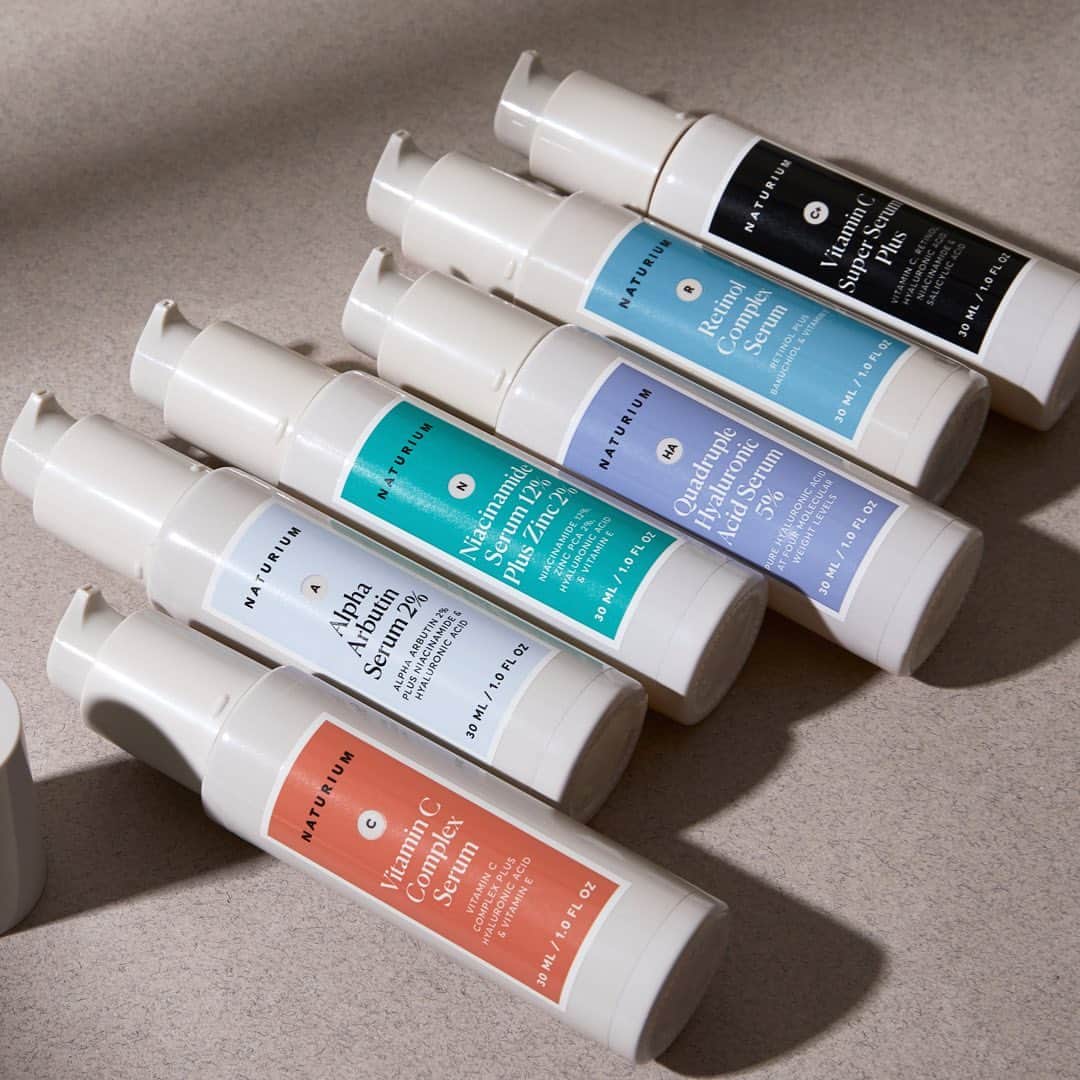 Target Styleのインスタグラム：「Clean. Fragrance Free. All under $26. @NaturiumSkin is our new lineup of clinically effective serums, cleansers, creams and acids. Niacinamide and Vitamin C are available NOW. Full collection available Sunday 1.17.21. 📆」