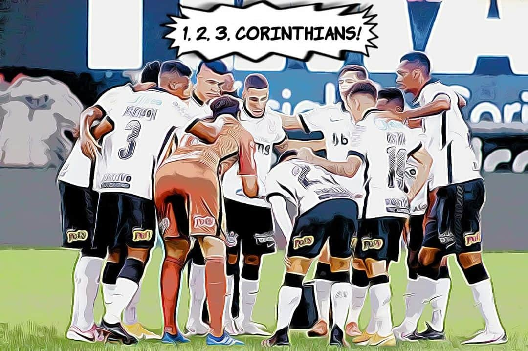 コリンチャンスさんのインスタグラム写真 - (コリンチャンスInstagram)「Produção Corinthians apresenta...⠀ ⠀ Em quadrinhos: a história da linda partida alvinegra na #PrimeiraDoAno contra o Fluminense! 😎🖤⠀ ⠀ E aí, qual será o próximo capítulo?! 🧐⠀ ⠀ 📸 Arte sobre fotos de Rodrigo Coca/Agência Corinthians⠀ ⠀ #VaiCorinthians」1月15日 7時59分 - corinthians