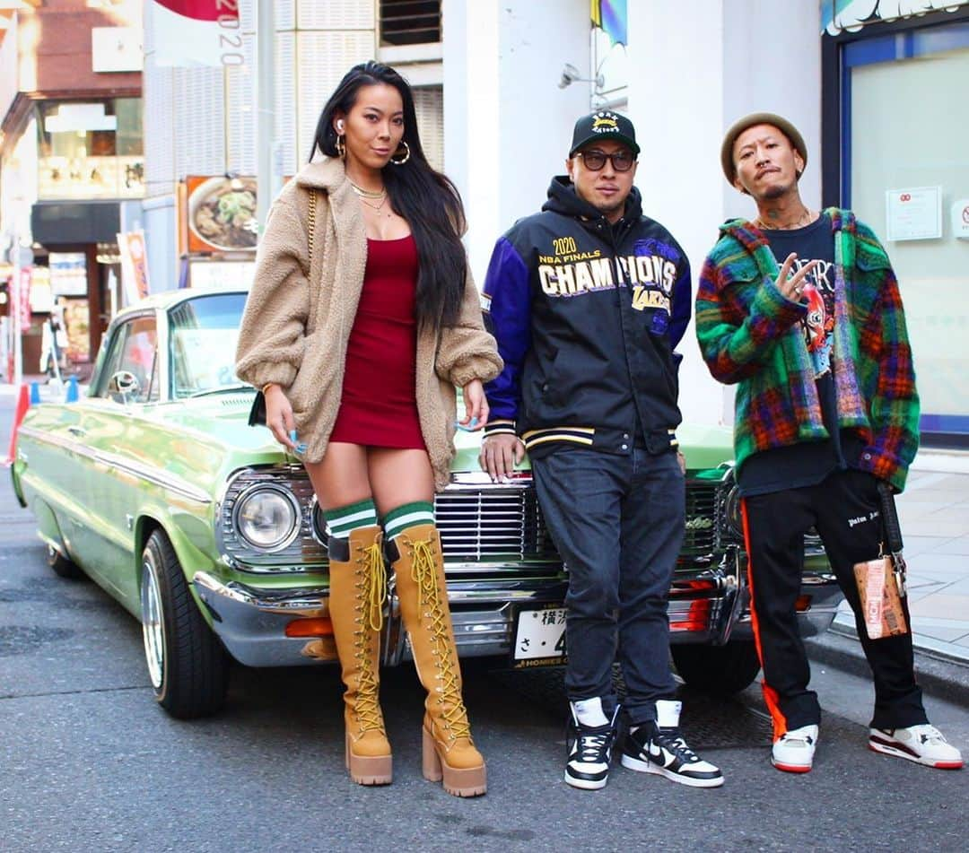 Kayzabroのインスタグラム：「CREAMの2人とインパラと♪ #boss #cream #myride #impala64」