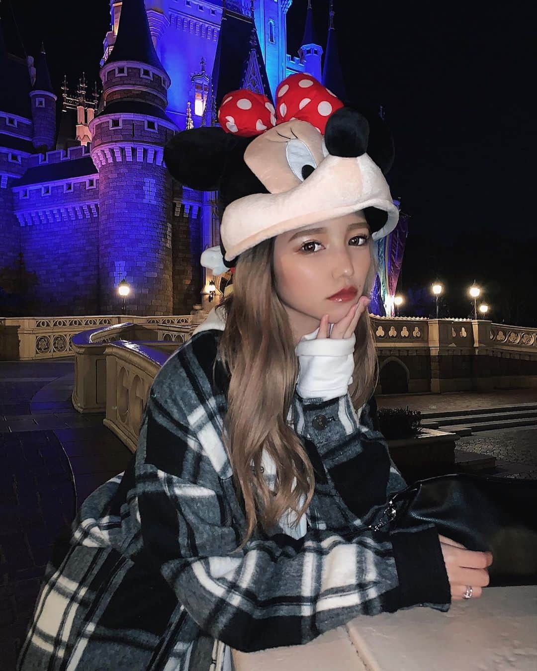 ディズニー ミニー 帽子 ファンキャップ