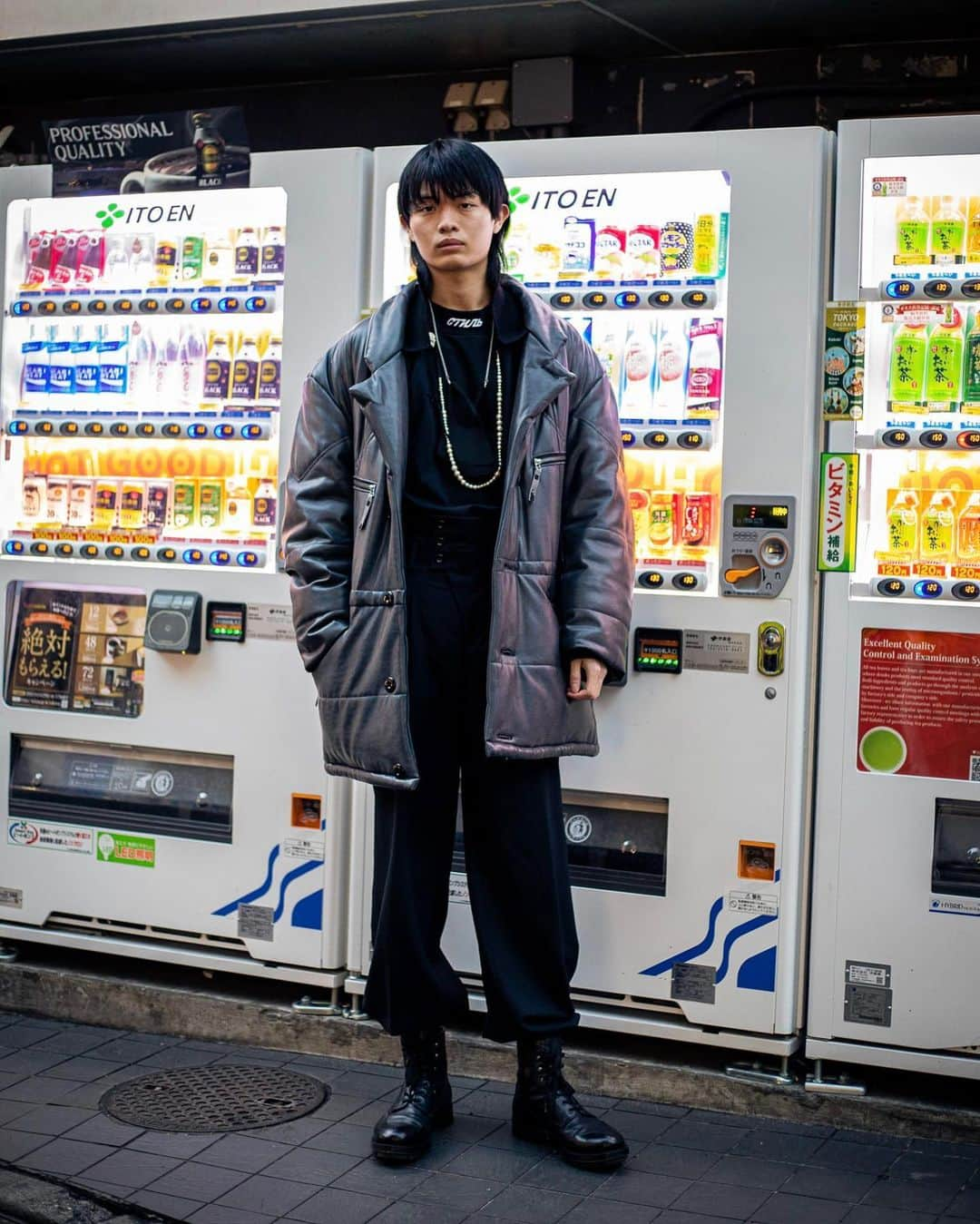 Fashionsnap.comさんのインスタグラム写真 - (Fashionsnap.comInstagram)「【スナップ】 Name: 龍君 Age: 23 Occupation: Model  Jacket #ISSEYMIYAKEMEN Shirt #HERONPRESTON Pants #Minus Shoes #PRADA Necklace #ANNDEMEULEMEESTER  Photo by @shouta_boy  #スナップ_fs #fashionsnap #fashionsnapwo_men #snap #ファッションスナップ #streetsnap #ストリートスナップ #japan #tokyo #fashion #streetstyle #streetwear #streetscene #ストリートファッション #style #コーディネート #tokyofashion」1月15日 18時25分 - fashionsnapcom