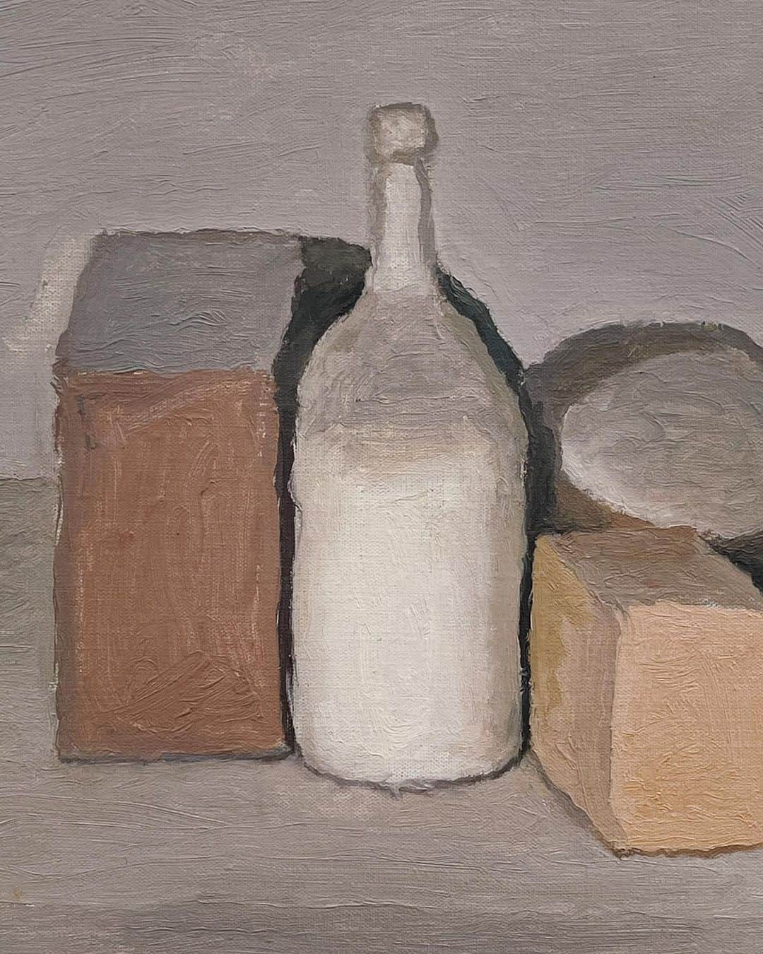 アリス・ガオのインスタグラム：「detail of natura morta, 1955 #giorgiomorandi」