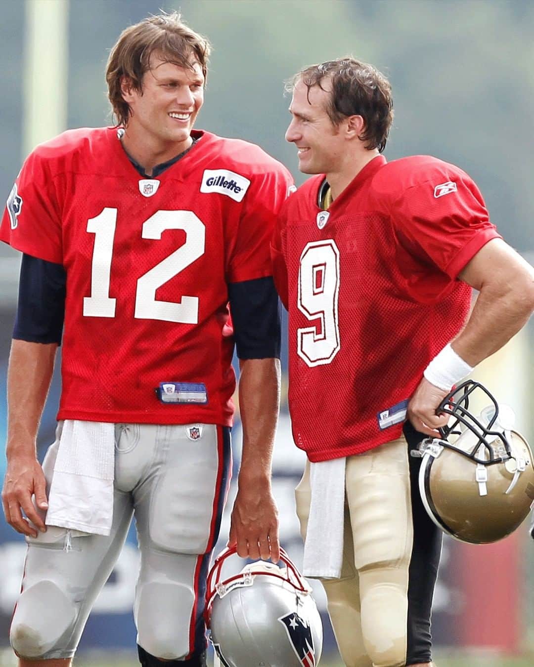 NFLさんのインスタグラム写真 - (NFLInstagram)「Brady and Brees through the years 📷  📺: #TBvsNO -- Sunday 6:40pm ET on FOX 📱: NFL app // Yahoo Sports app」1月15日 11時00分 - nfl
