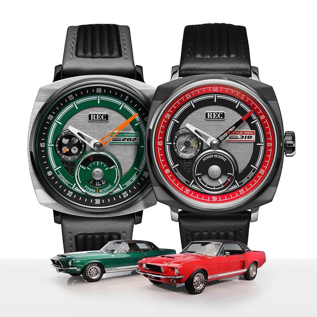 CarsWithoutLimitsさんのインスタグラム写真 - (CarsWithoutLimitsInstagram)「Pre-order is live!   Wear a piece of automotive history on your wrist  @recwatches extremely limited edition P-51 Little Red & P-51 Green Hornet collection. Featuring dials handcrafted from two of the rarest and sought-after vehicles in post-war history.   Pre-order yours now before it's gone!   #carswithoutlimits #watch #watches」1月15日 11時03分 - carswithoutlimits