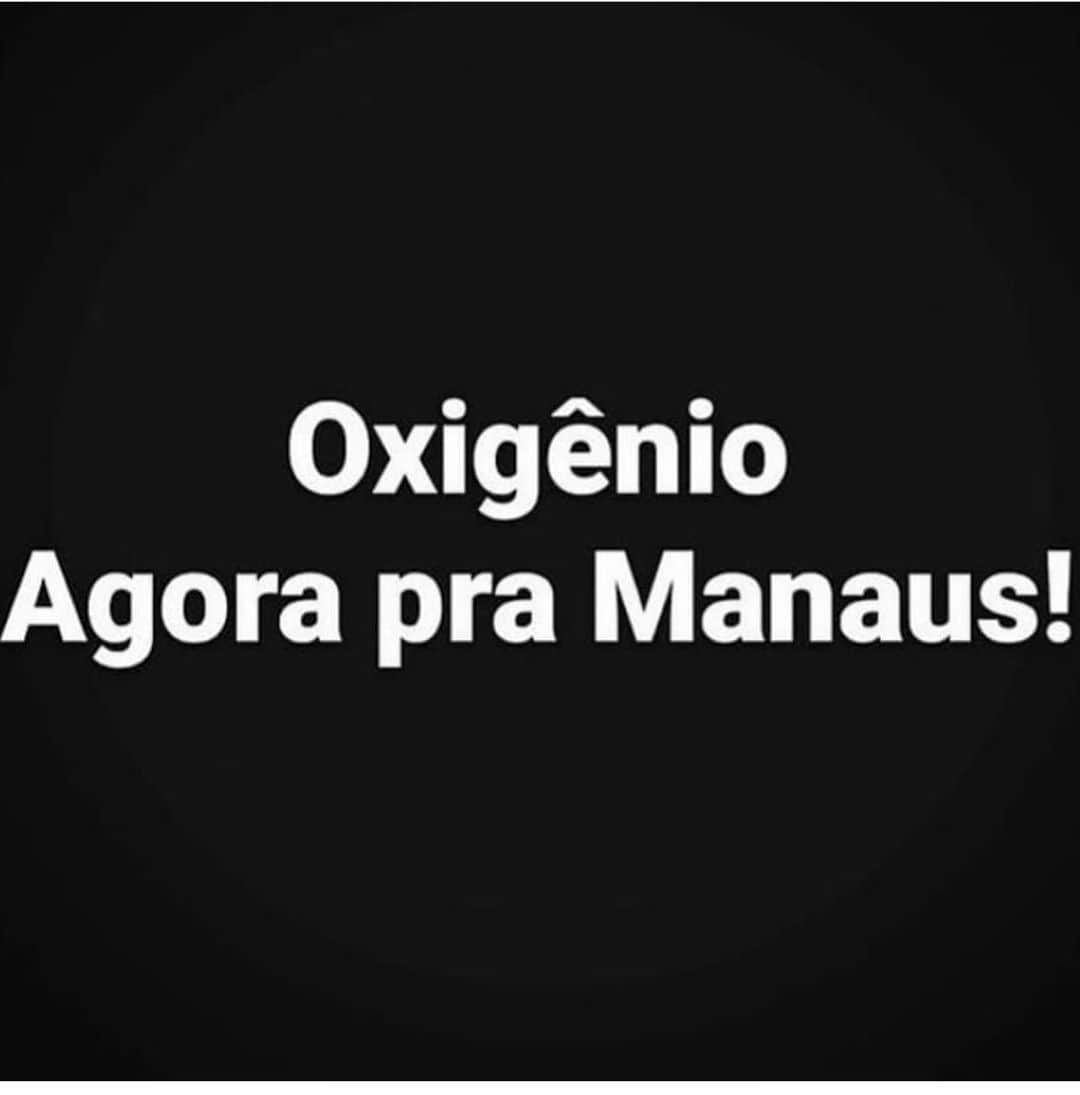 アンジェリカさんのインスタグラム写真 - (アンジェリカInstagram)「Que tristeza !  Quanto sofrimento meu Deus! Pessoas morrendo por falta de oxigênio..., por incompetência..., revoltante! #todospeloamazonas #oxigenioparamanaus  nossa solidariedade a esse povo tão amado do Amazonas💔」1月15日 11時38分 - angelicaksy