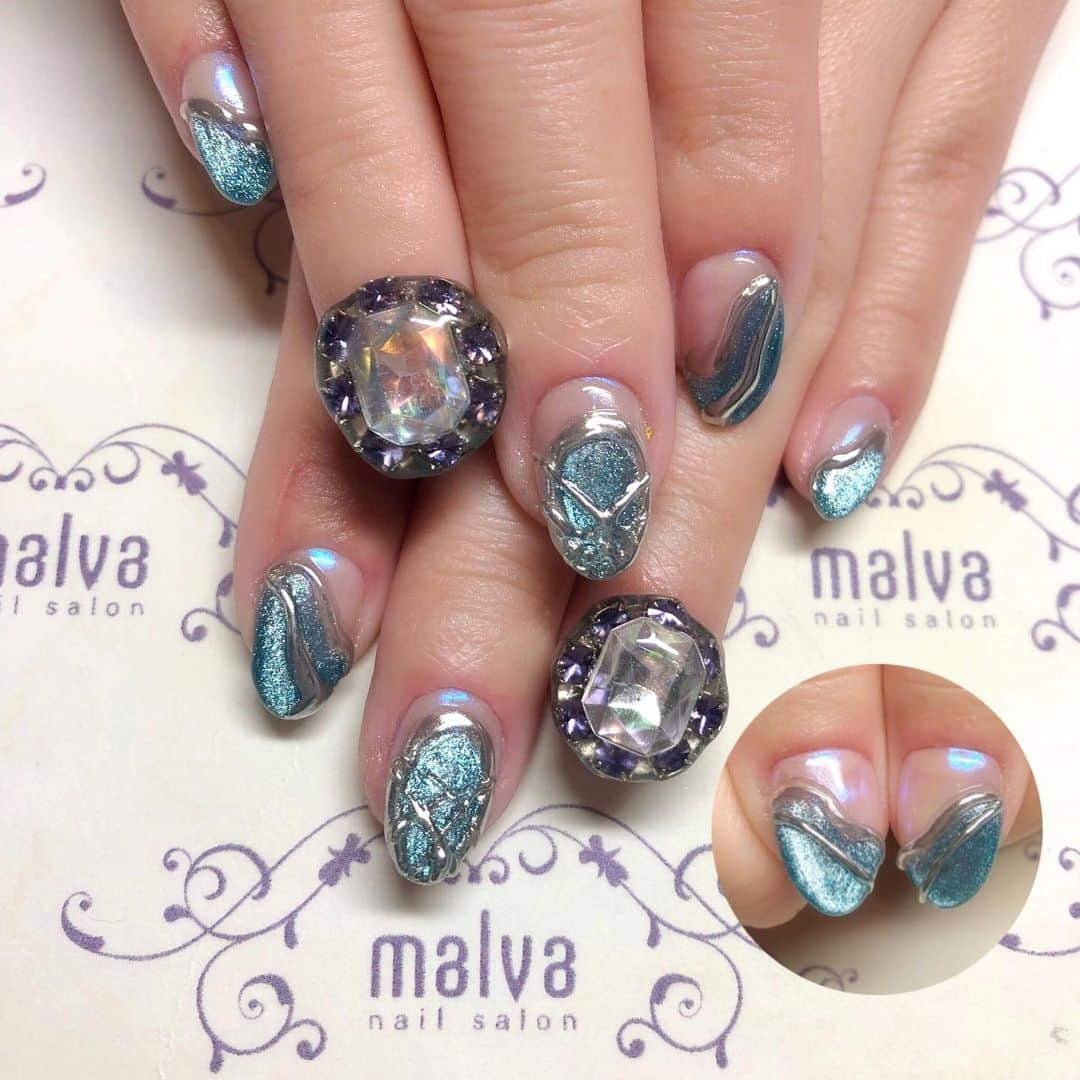 nailsalon malva（ネイルサロンマルヴァ）のインスタグラム