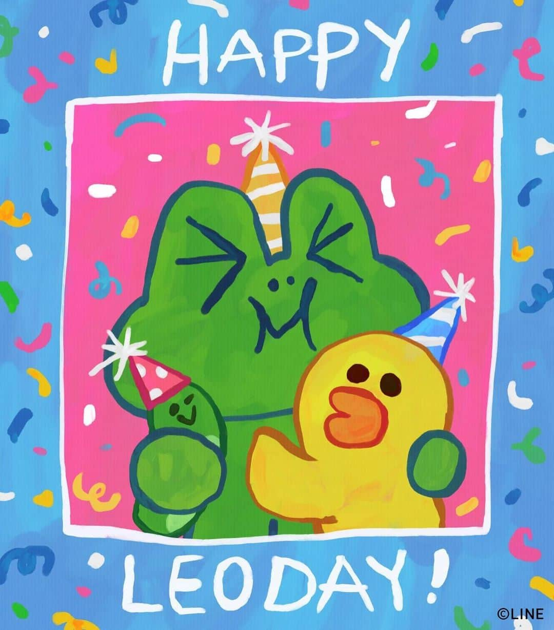 LINE FRIENDSさんのインスタグラム写真 - (LINE FRIENDSInstagram)「Today is your day! CONGRATS LEONARD! 🎉 ⠀ Leave comments to celebrate LEODAY!  ⠀ #LEONARD #SALLY #EDWARD #bdayboy #congrats #leoday #birthday #HBD #LINEFRIENDS」1月15日 12時00分 - linefriends