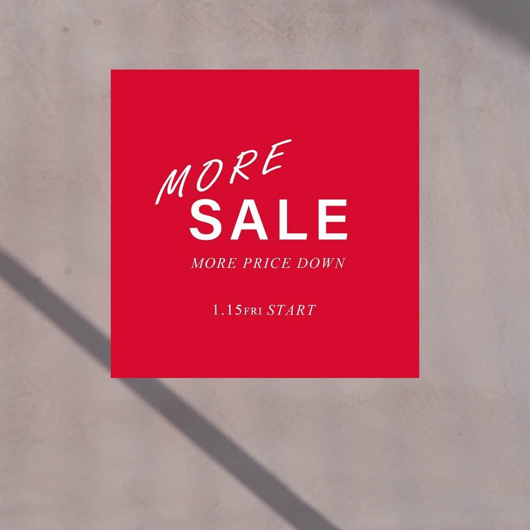 LOVELESS/GUILD PRIME 公式アカウントのインスタグラム：「. 『 MORE SALE 』  各店舗、オンラインストアではMORE SALEとして再値下げ商品や新たにセールになった商品が追加されさらにお得に！  また、1/15(金)12:00‐1/18(月)12:59までの週末期間限定でラブレス公式オンラインストアでは、セール商品がさらにお求めやすくなるタイムセールを開催。※商品名に<タイムセール>と記載がある商品が対象アイテムとなります。  現在開催中の2BUY10%OFF 3BUY15%OFFキャンペーンクーポンと併用することでさらにお得にお買物を楽しむことができます。  是非この機会にご利用ください。  #loveless #20aw  #newseason #newarrival  #sale#wintersale #ラブレス #ラブレスセレクト」