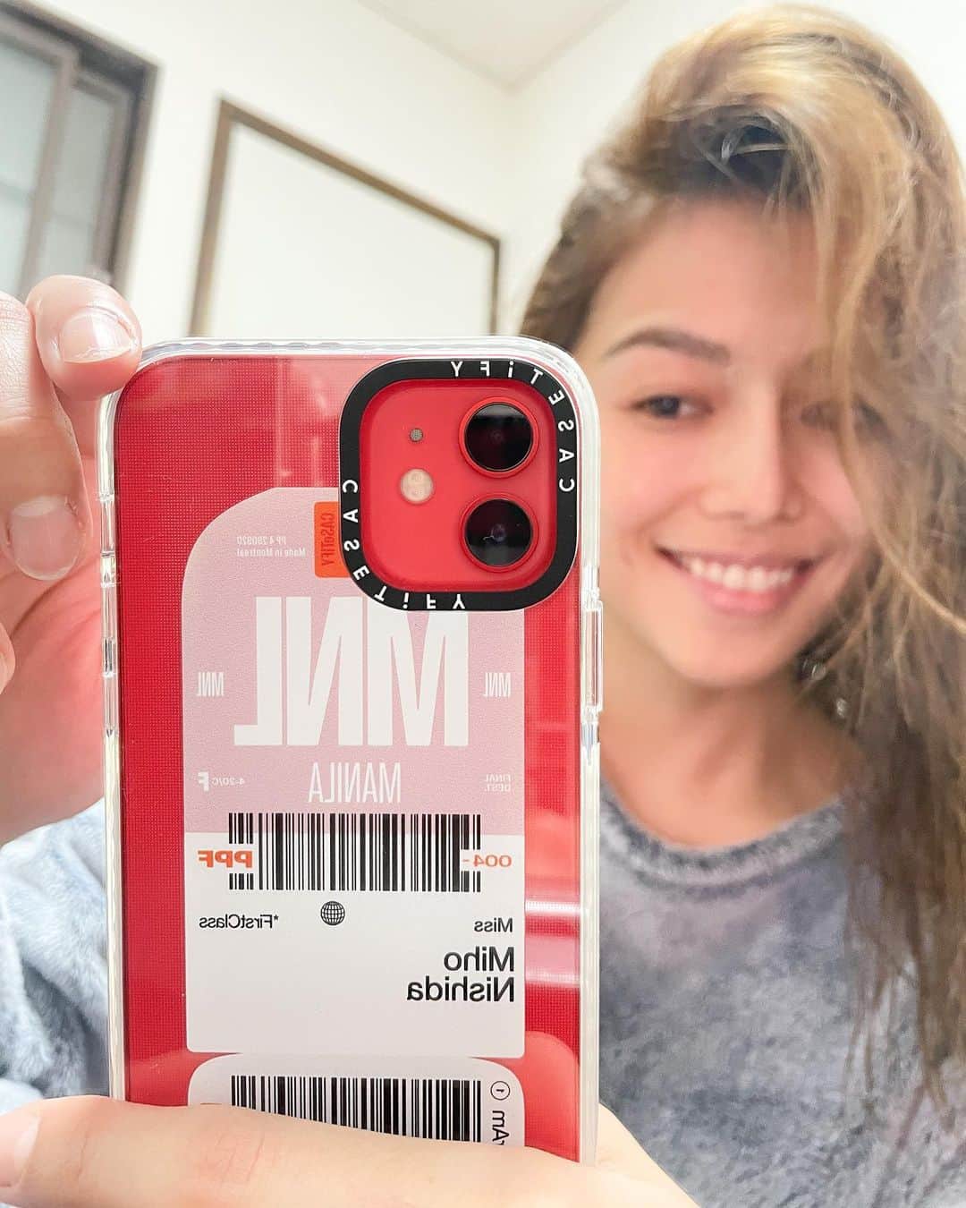 西田美保のインスタグラム：「It’s too cute!!😎❤️ @casetify」