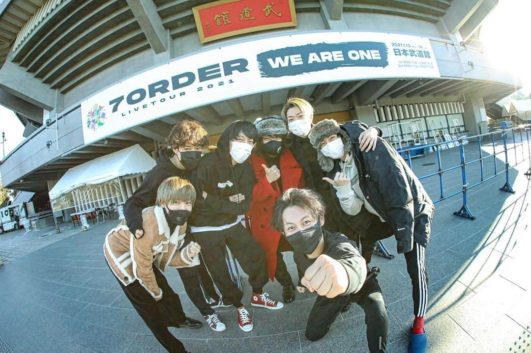 7ORDER projectさんのインスタグラム写真 - (7ORDER projectInstagram)「7ORDER LIVE TOUR 2021 “WE ARE ONE”   2021.01.13 日本武道館公演  #7ORDER #SevenOrder #LIFEfor7ORDER」1月15日 19時32分 - 7order_project_official