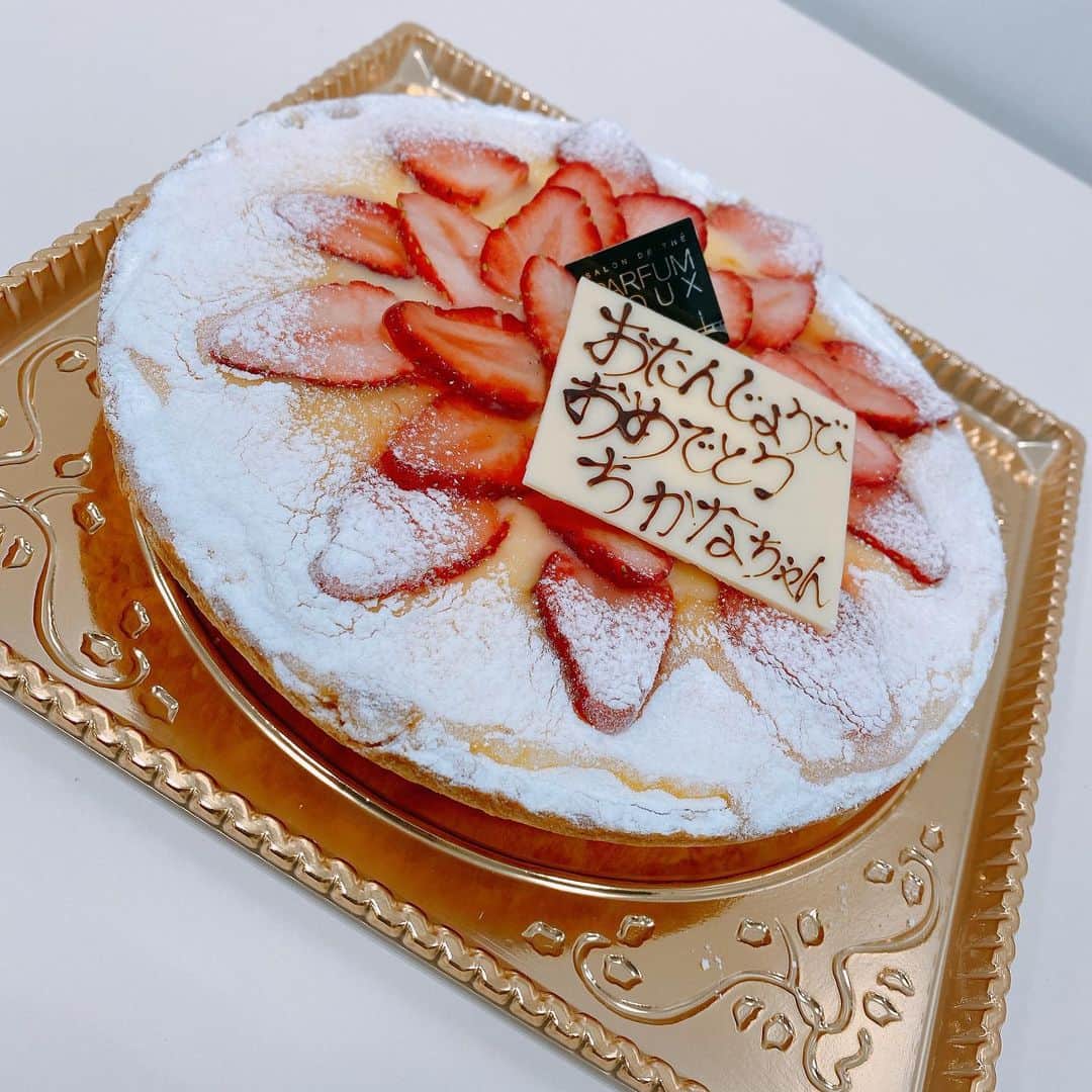 のインスタグラム：「🎂✨﻿ 頂いたケーキ☺️﻿ 全部美味しかった💗」