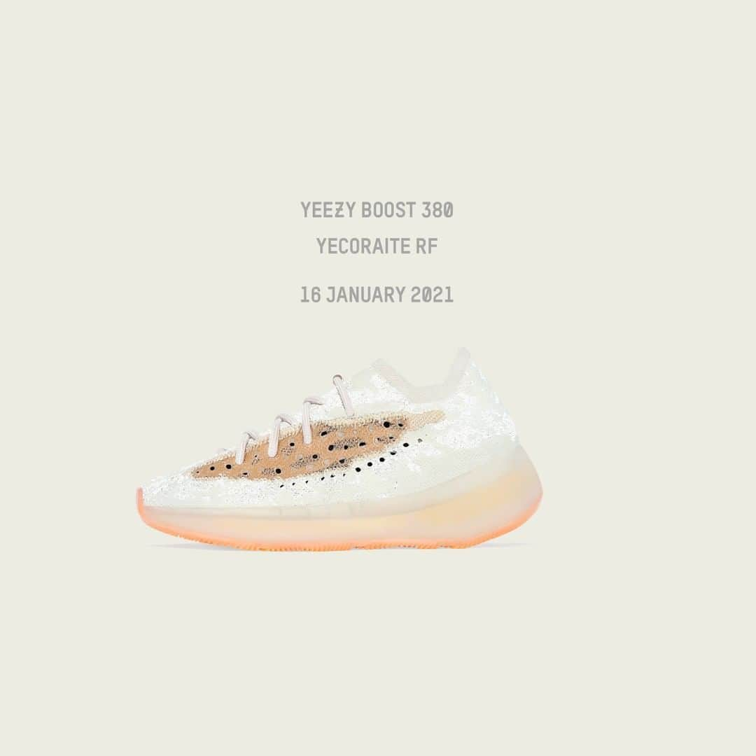 ABC-MART Grand Stageさんのインスタグラム写真 - (ABC-MART Grand StageInstagram)「【RELEASE✌️】 1/16(sat) 10:00am発売 GY2649 YEEZY BOOST 380 YECORAITE RF ￥28,000+tax  取扱店舗 ABC-MART Grand Stage ONLINE STORE  #abcmart #abcマート #abcgs #yeezy #yeezyboost #KanyeWest #kicks #sneakerhead #sneakers #sneakeraddict #tokyo #japan #kickstagram #👟」1月15日 15時00分 - abcmart_grandstage