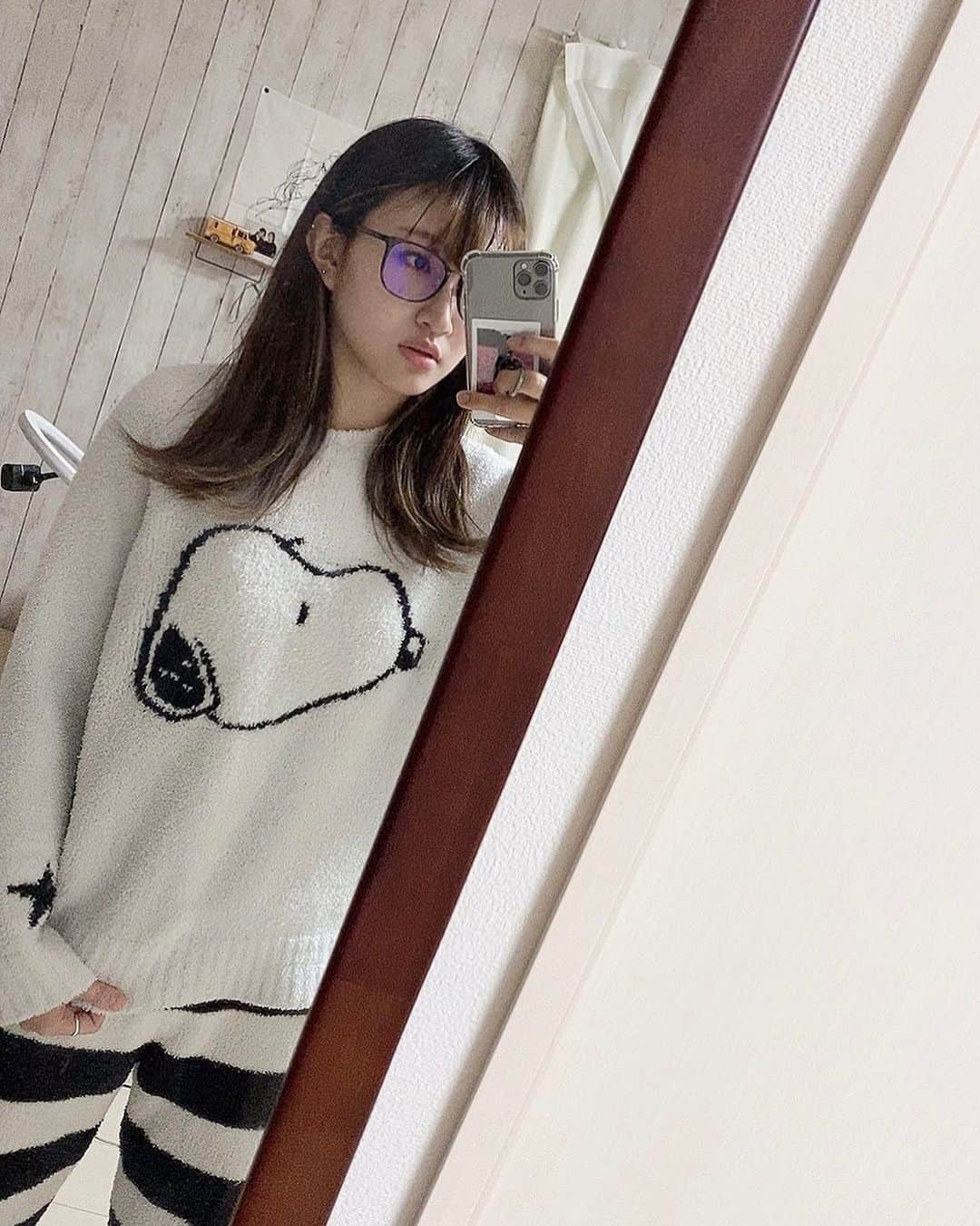 のインスタグラム：「スヌーピーほんとあったかい☺️  #cuarentena #quarantine #snoopy #🇯🇵」