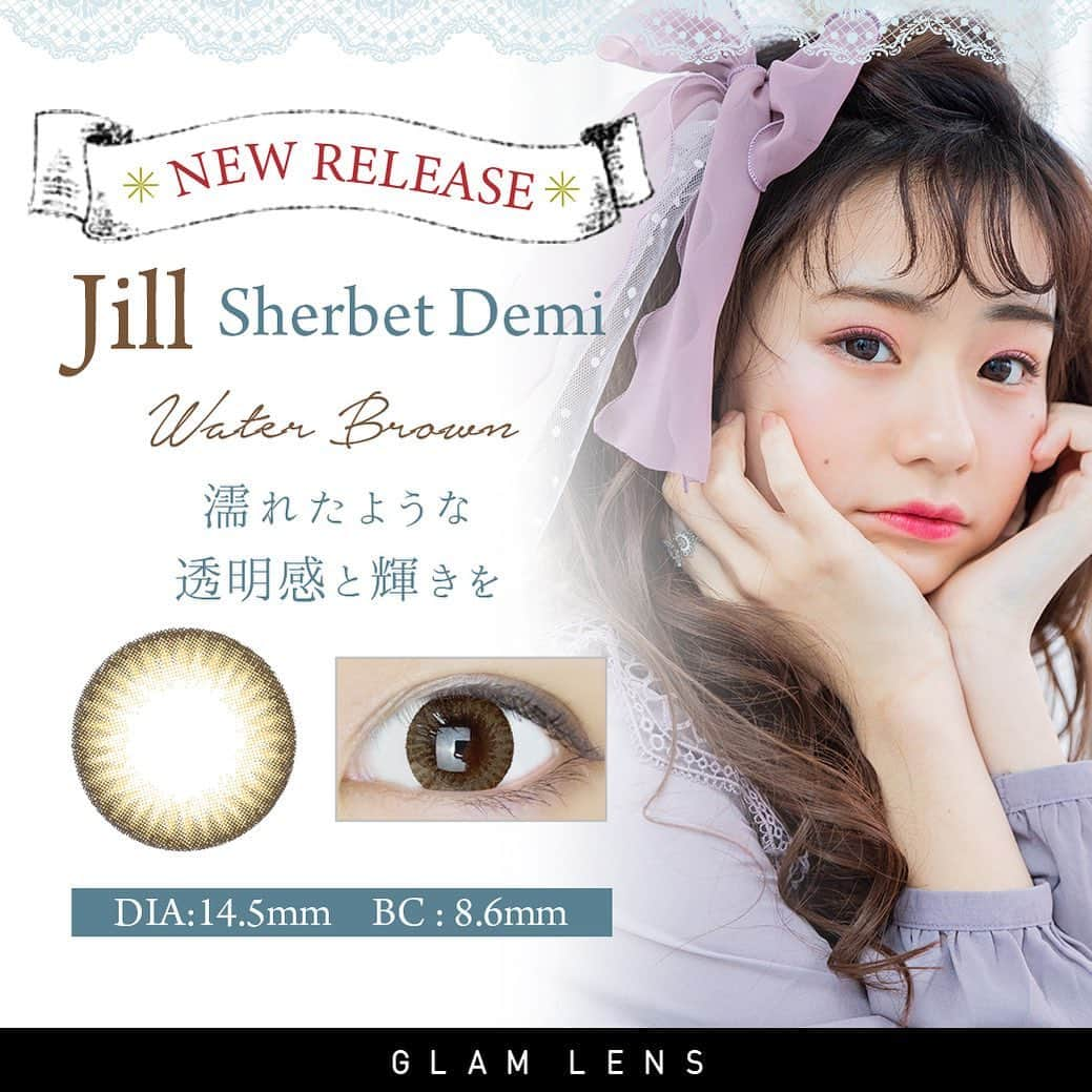 カラコン通販サイトGLAM LENSのインスタグラム