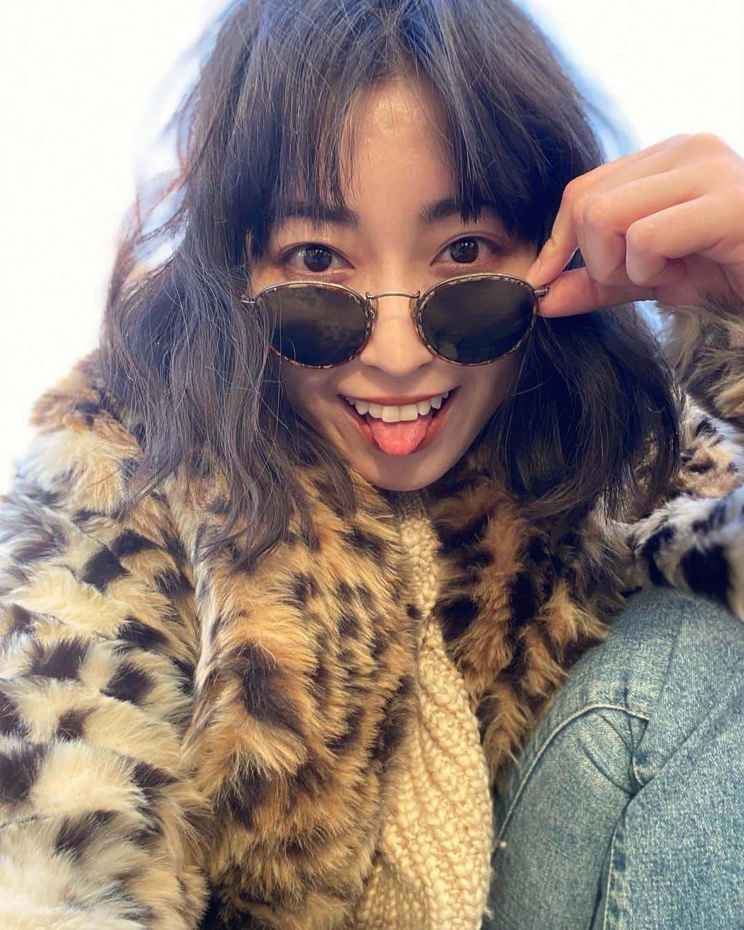 中里亜美のインスタグラム：「私は基本 #ノーファンデ デス❣️ そばかすも愛してる😘笑」
