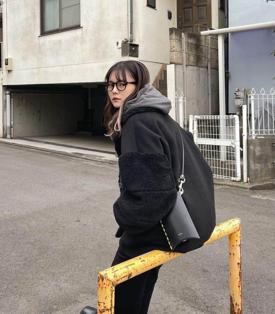 木村なつみのインスタグラム：「さっむいねえ、、、  撮る時だけマスク外しました😷」