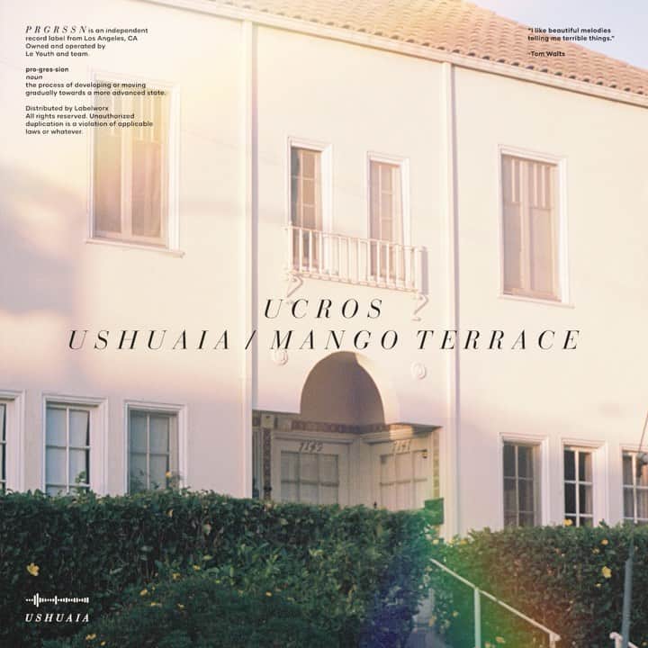 ル・ユースのインスタグラム：「Happy Friday! Very exciting release on PRGRSSN today from @ucrosmusic. Two undeniably beautiful tracks that I knew I wanted to put out the moment I heard them. Let me know what you think. Link in my story ✨」