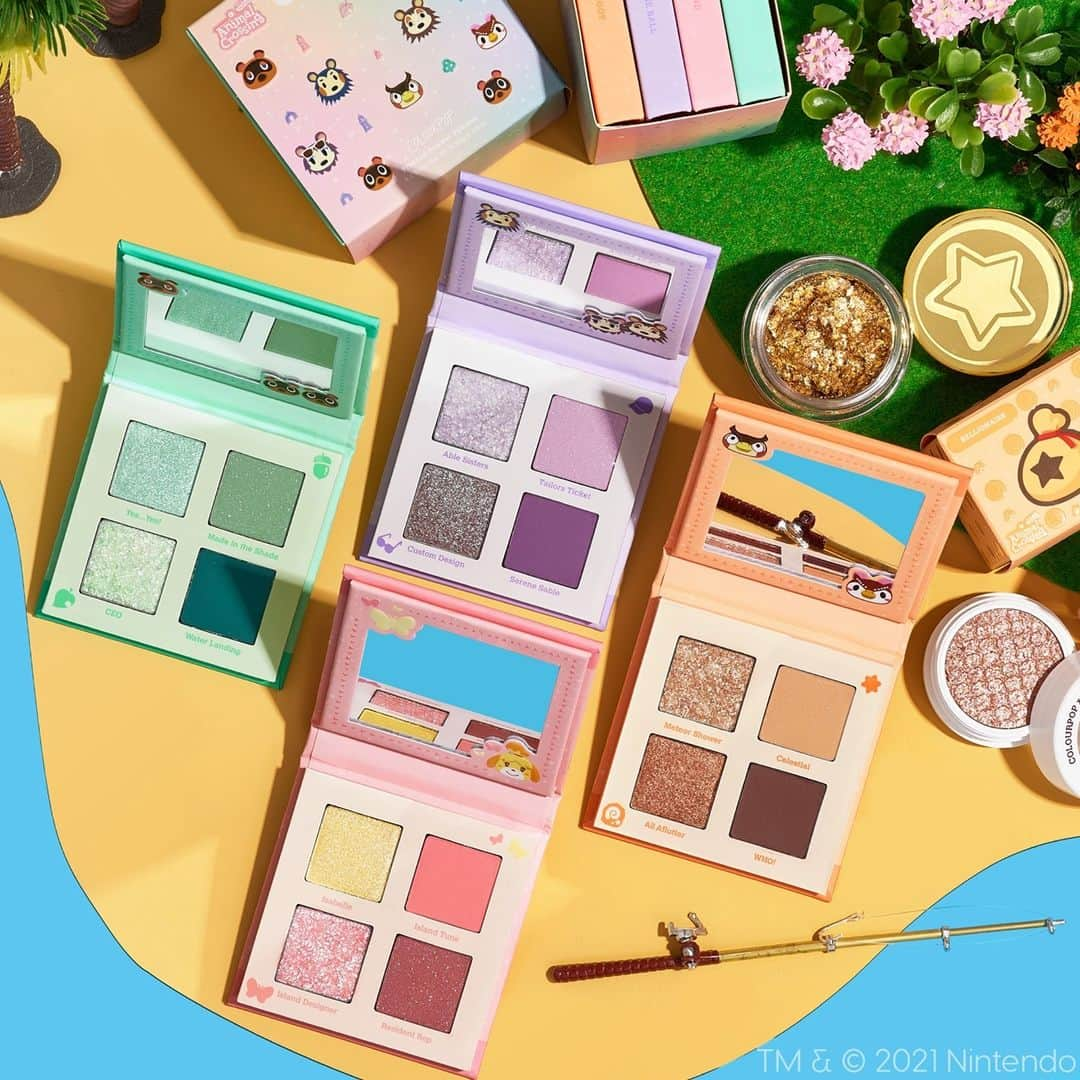 任天堂アメリカさんのインスタグラム写真 - (任天堂アメリカInstagram)「🏝️ @colourpopcosmetics’ Animal Crossing: New Horizons inspired collection adds some new hues to your look on 1/28! #ColourPopxAnimalCrossing #ACNH」1月16日 3時30分 - nintendoamerica