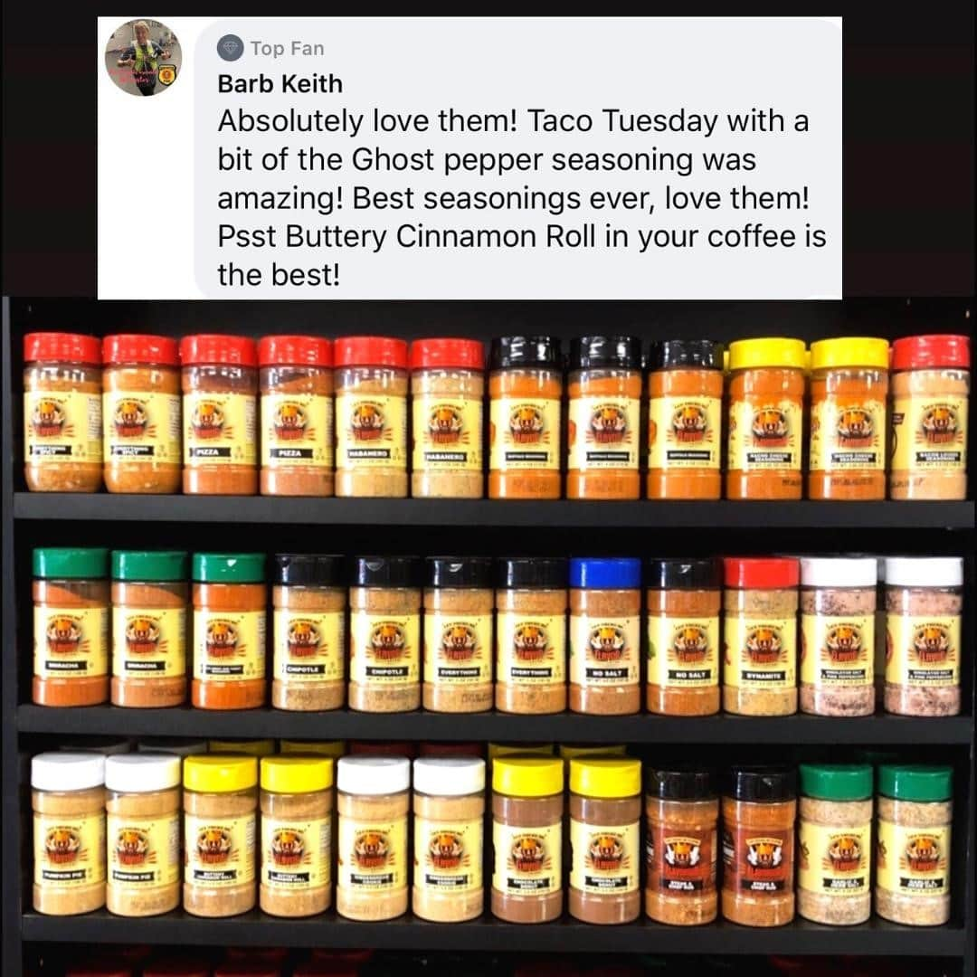 Flavorgod Seasoningsさんのインスタグラム写真 - (Flavorgod SeasoningsInstagram)「Did you start a new diet this new year!?⁠ -⁠ Click the link in my bio @flavorgod ✅www.flavorgod.com⁠ -⁠ Review by Barb Keith Thank you so much!⁠ Photo by: @Nutrishopvacaville⁠ -⁠ FREE SHIPPING on ALL orders of $50.00+ in the US!⁠ -⁠ Flavor God Seasonings are:⁠ 💥 Zero Calories per Serving ⁠ 🙌 0 Sugar per Serving⁠ 🔥 KETO & PALEO⁠ 🌱 GLUTEN FREE & KOSHER⁠ ☀️ VEGAN-FRIENDLY ⁠ 🌊 Low salt⁠ ⚡️ NO MSG⁠ 🚫 NO SOY⁠ 🥛 DAIRY FREE *except Ranch ⁠ 🌿 All Natural & Made Fresh⁠ ⏰ Shelf life is 24 months⁠」1月16日 4時01分 - flavorgod