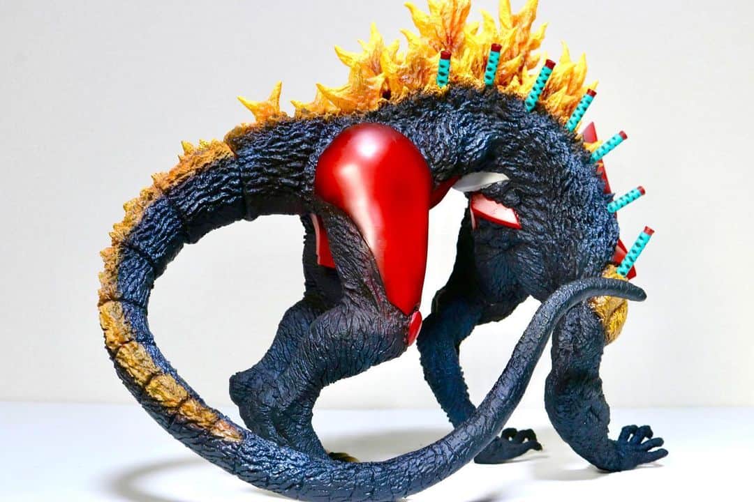 ぎわちん。さんのインスタグラム写真 - (ぎわちん。Instagram)「Evangelion Beast "G" mode モード反転！ 裏コード ザ“G”ビースト #ゴジラ #エヴァ #エヴァンゲリオン #ヱヴァンゲリヲン #godzilla #eva  #evangelion  #シンゴジラ #shingodzilla #庵野秀明  #フィギュア #Monster #ぎわちん」1月15日 19時43分 - giwa_chin