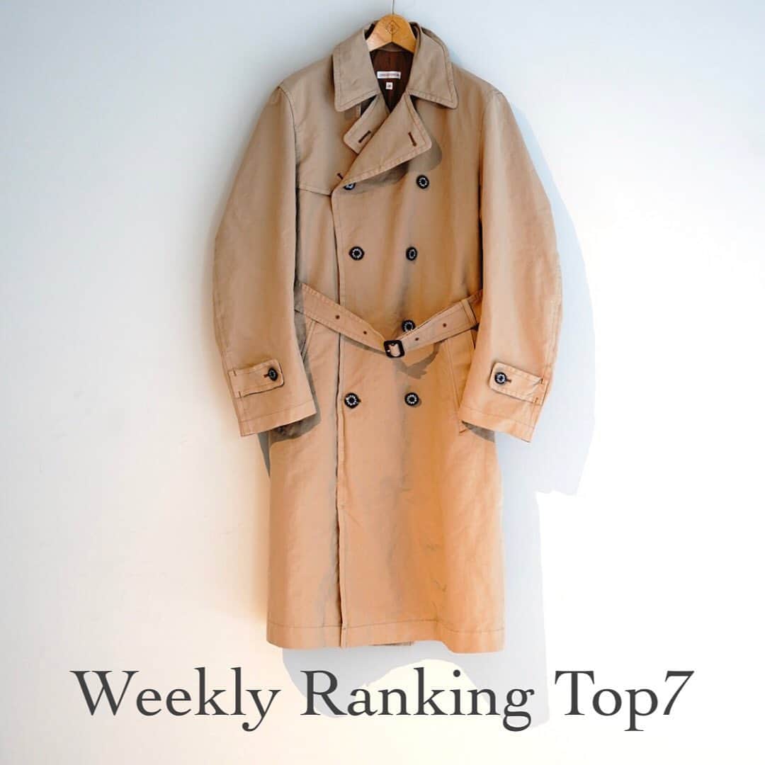 のインスタグラム：「【Mens Weekly Ranking】﻿ ﻿ 週間で注目を集めた人気商品 RANKING BEST 7 のご紹介﻿ ﻿ NO.1﻿ ガーメントダイアルスターコート﻿ no,086-99002﻿ ¥64,900(税込) → 30%OFF ¥45,430(税込)﻿ ﻿ ﻿ NO.2﻿ SUPER120'Sウールチェスターコート﻿ no,086-99001﻿ ¥69,300(税込)﻿ ﻿ ﻿ NO.3﻿ メイドインJAPAN ドレストート﻿ no,086-01100﻿ ¥53,900(税込)﻿ ﻿ ﻿ NO.4﻿ ローゲージロングニットカーデ﻿ no,086-19010﻿ ¥24,200(税込) → 40%OFF﻿ ¥14,520(税込)﻿ ﻿ ﻿ NO.5﻿ Dエンブロイダリー カシミヤマフラー﻿ no,086-09001﻿ ¥16,500(税込)﻿ ﻿ ﻿ NO.6﻿ タイプライターノーチラスシャツ﻿ no,086-89020﻿ ¥15,400(税込) → 40%OFF ¥9,240(税込)﻿ ﻿ ﻿ NO.7﻿ 吊裏ニューライトパーカー﻿ no,086-31906﻿ ¥18,700(税込)﻿ ﻿ ﻿ ﻿ ﻿ ﻿ ﻿ #dressterior﻿ #dressterior_official ﻿ #dressterior_men ﻿ #dressteriorshoppress ﻿ ﻿ ﻿ ﻿ ﻿ ﻿ ﻿ ▪️dressteriorオフィシャルアカウント﻿ @dressterior_official﻿ ﻿ ▪️メンズ用アカウント﻿ @dressterior_men ﻿ ﻿ ▪️ショッププレスアカウント﻿ @dressterior_shoppress ﻿ ﻿ ▪️World Online Storeアカウント﻿ @world_onlinestore﻿ ﻿」