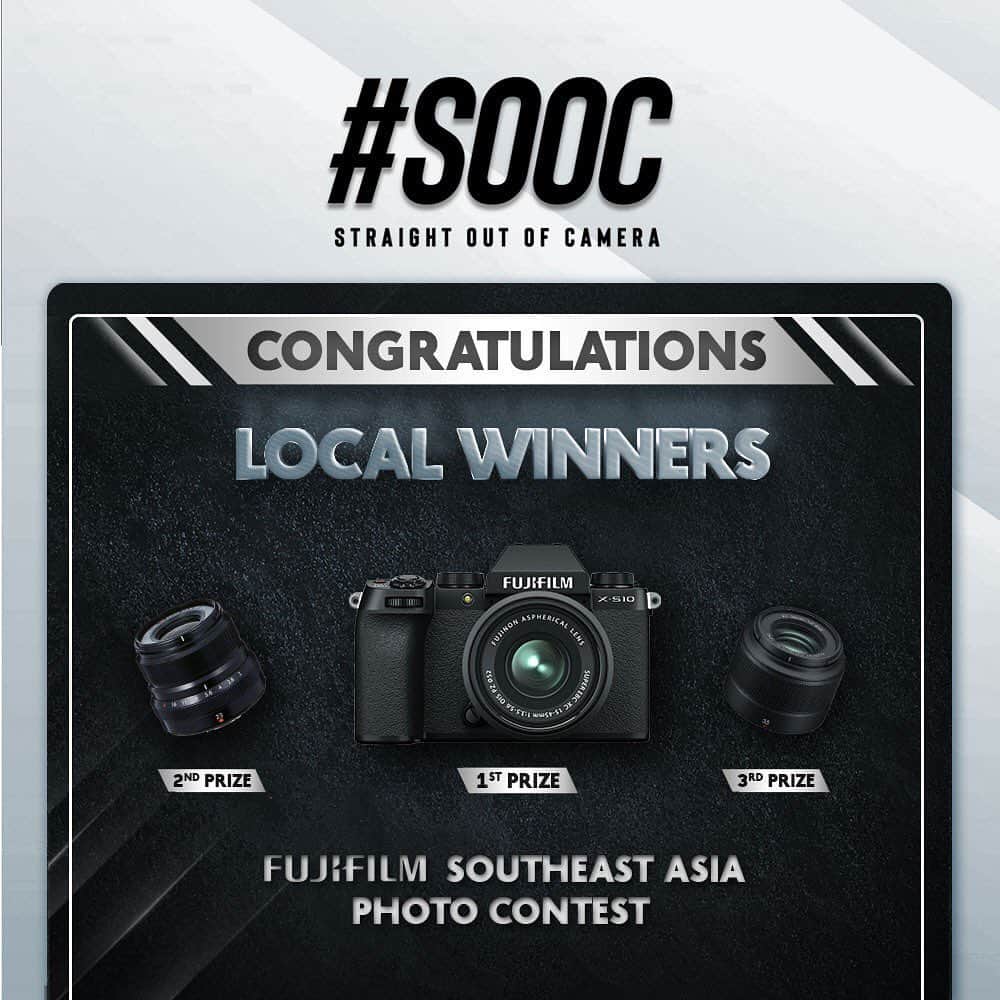 FUJIFILM INDONESIAさんのインスタグラム写真 - (FUJIFILM INDONESIAInstagram)「#SOOC Local Winner Fujifilm Southeast Asia Photo Contest Announcement!  Kami menerima 4,100 submission foto yang luar biasa dari para pengguna Fujifilm se Indonesia selama periode #SOOC Fujifilm Southeast Asia Photo Contest berlangsung, dan ini adalah pemenang lokal pilihan juri @gathoe18, @aditpk, @putradjohan_aloke 😍  1st Winner: @grwj69 Prize: Fujifilm X-S10 + XC 15-45mm F3.5-5.6 OIS PZ  2nd Winner: @toni_choa_streetslife Prize: Fujinon XF 23mm F2 R WR  3rd Winner: @jejak_ab Prize: Fujinon XC 35mm F2  Selamat kepada para pemenang dan terima kasih kami ucapkan atas antusias dan kontribusi peserta yang telah memberikan karya terbaiknya dalam #SOOC Fujifilm Southeast Asia Photo Contest yang berlangsung sejak 20 November 2020 - 31 Januari 2020.  Pemenang #SOOC se Asia Tenggara akan diumumkan pada tanggal 31 Januari 2021, jadi pastikan kamu tetap pantengin akun Instagram @fujifilm_id ya.  Tetap semangat dan terus berkarya ya!  #fujifilmsooc #GoFUJIFILM #fujifilm_id」1月15日 20時05分 - fujifilm_id