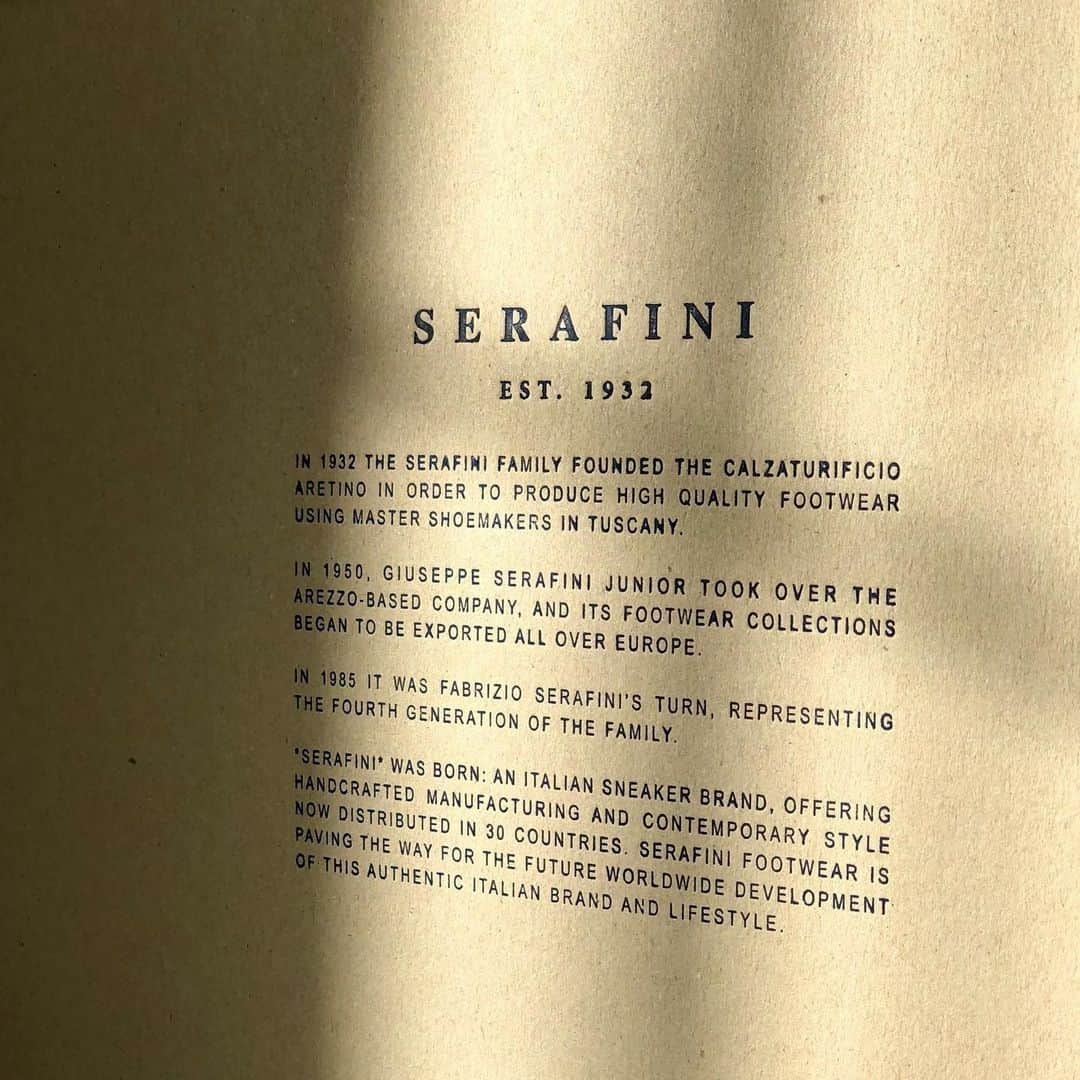 セラフィーニのインスタグラム：「Where it all began. Thanks to @yesiamvirginia for her beautiful post !❤️⁠ #WeAreSerafini #SerafiniShoes⁠」