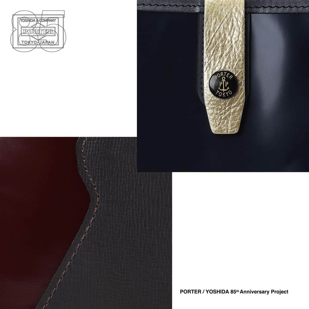 PORTER STANDさんのインスタグラム写真 - (PORTER STANDInstagram)「. PORTER / YOSHIDA 85th Anniversary Project PORTER CORE LEATHER CRAZYを発売します。  吉田カバン創業85周年を記念し、定番として20年以上愛され続ける“CORE”シリーズの2WAYトートバッグをベースに、製品を生産する過程で余った残革をパッチワークのようにしてリユースした「PORTER CORE LEATHER CRAZY」を発売します。  創業者の吉田吉蔵はどんな切れ端の革も大切にし、材料を無駄にすることに厳しい人でした。その精神はいまも吉田カバンのなかで脈々と受け継がれ、この85周年を機に私たちにしかできないモノ作りとして本シリーズを企画しました。  カバンを製作し終えると少なからず余りがでる残革をパッチワークのように繋ぎ合わせ、カバンをカタチ作る各パーツとして使用しています。革の種類や状態、加工方法も異なる多種多様な残革の厚みを揃え、最適な場所に配置し、手間を惜しまず丁寧に仕上げる技術はまさに職人技と云える出来栄えで、レザー製品の面白さを感じていただけるシリーズです。  モチーフとなった型は1998A/Wに発表された“CORE”シリーズの2WAYトートバッグです。この2WAYトートバッグは1950～60年代のニュースペーパーバッグからインスピレーションを受け、もともとハンドルがなかった作りに吉田カバンらしく使いやすい仕様として革ハンドルを取り付けたものです。現在でも定番アイテムとしては多くの人に愛される吉田カバンを象徴するアイコニックなアイテムの一つです。 本シリーズでは既存のサイズにアレンジを加え、男女問わずお使いいただけるL・M・Sの3サイズ展開です。ヴィヴィッドなカラーやユニークな素材を組み合わせたクレイジーパターンは、一つのカバンでも様々な表情をお楽しみいただけます。こちらは生産数に限りがあり、各アイテムにシリアルナンバーが入ります。  2WAY TOTE BAG（L） ¥180,000＋tax W430/H340/D190mm  2WAY TOTE BAG（M） ¥165,000＋tax W360/H270/D150mm  2WAY TOTE BAG（S） ¥148,000＋tax W250/H180/D130mm  発売日：1月22日（金） ※吉田カバンオフィシャルオンラインストアはPM12:00から発売します。  こちらのアイテムは、PORTER flagship store、PORTER STAND、PORTER EXCHANGE、KURA CHIKA by PORTER一部店舗（渋谷・横浜・新宿・上野・福岡）、CLOAKROOM by PORTER、吉田カバンオフィシャルオンラインストア、District UNITED ARROWSのみでの限定発売です。  ※完全数量限定につき、在庫がなくなり次第終了となります。 ※当日の状況により止むを得ず販売方法を変更する場合がございます。予めご了承ください。   創業者のモノを大切にする精神と、その想いを繋ぐ吉田カバンのモノ作りへのこだわりが詰まった佇まいある逸品です。  #yoshidakaban #porter #luggagelabel #porteryoshida #madeinjapan #japan #85thanniversary #heatandsoulintoeverystich #porterflagshipstore #porterstand #porterexchage #kurachikabyporter #cloakroombyporter #districtunitedarrows #coreleathercrazy #sustainable #reuse #吉田カバン #ポーター #日本製 #85周年 #一針入魂 #コアレザークレイジー #サスティナブル #リユース」1月15日 21時07分 - porter_stand