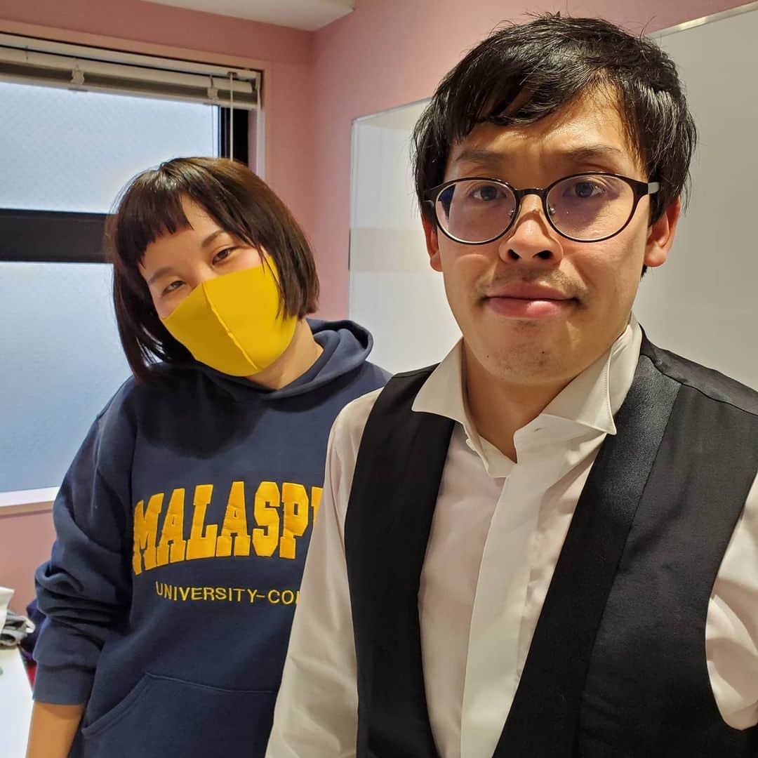 山口いく（アントワネット）のインスタグラム：「フタリシズカ」