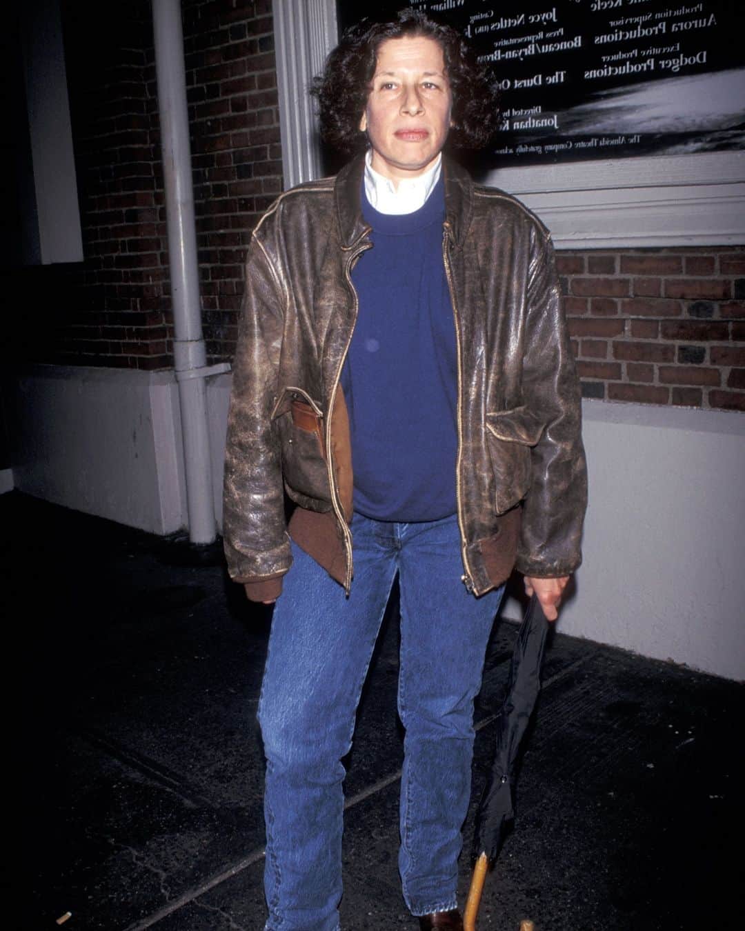 GQさんのインスタグラム写真 - (GQInstagram)「#YourMorningShot: Fran Lebowitz at the Belasco Theatre in New York City, 1995.」1月15日 22時00分 - gq