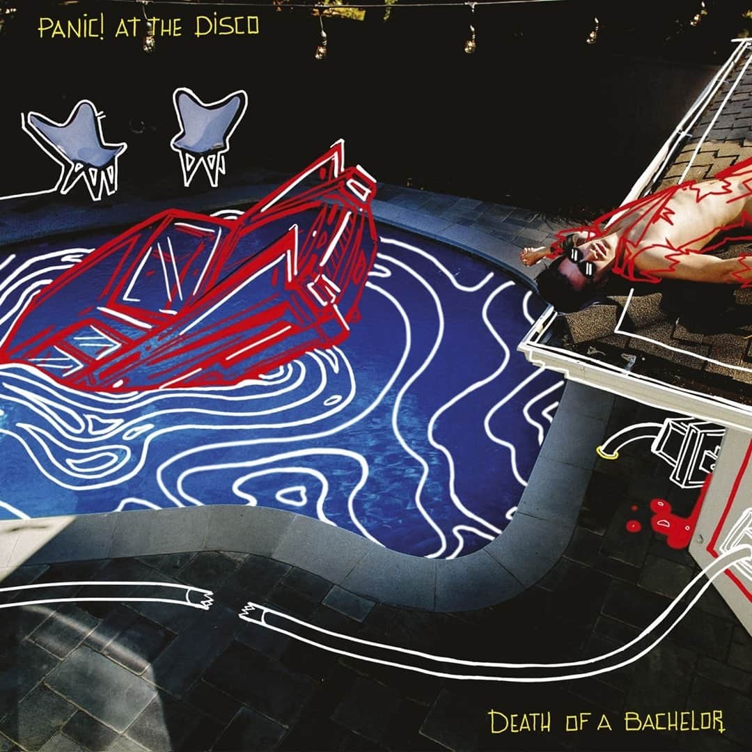 Alternative Pressさんのインスタグラム写真 - (Alternative PressInstagram)「5 years ago today, @panicatthedisco released their fifth studio album 'Death Of A Bachelor.' Much of the album expertly toes the line between classic and contemporary, both of which @brendonurie has mastered over the years. We're raising a glass to 'Death Of A Bachelor' 🥂⁠ .⁠ .⁠ .⁠ #patd #panicatthedisco #brendonurie #beebo #beebourie #deathofabachelor #albumanniversary #altpress #alternativepress」1月15日 22時01分 - altpress