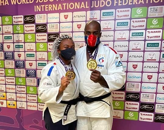 テディ・リネールさんのインスタグラム写真 - (テディ・リネールInstagram)「Le @psg_judo en force aux Masters de Doha 🔴🔵🥇Merci Président d'être venu nous encourager 🙌🏾  #AllezParis #IciCEstParis   @psg_judo well represented at the Judo Masters in Doha 🔴🔵🥇 Thank you President for coming and supporting us 🙌🏾 #AllezParis #IciCEstParis」1月15日 22時30分 - teddyriner