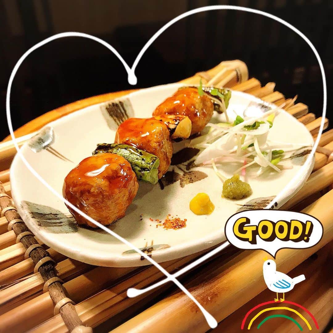 うまかもん九州料理 九州魂天王寺店のインスタグラム：「まいど九州魂（くすだま）天王寺店です！  本日のお通しは、ネギつくね串でした！  今日も暖かかったですね〜  明日こそ寒くなったら、もつ鍋食べに来てくださ〜い！  ご来店、お待ちしてます！  #阿倍野居酒屋 #阿倍野グルメ #天王寺グルメ #もつ鍋とハイボール #馬刺しと焼酎 #炭火焼きと焼酎」