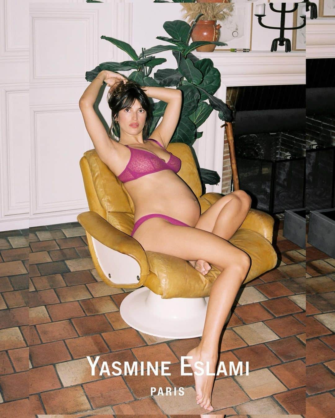 Jeanneのインスタグラム：「10 years ago I shot the campaign for @yasmineeslami ´s 1st collection on a houseboat in Paris on a warm Indian summer night. Since that day we have shared also 10 years of friendship... Happy 10th anniversary my Yasmine! Excited and proud to celebrate this special occasion with this campaign shot by our friend @sophiearancio ❤️」