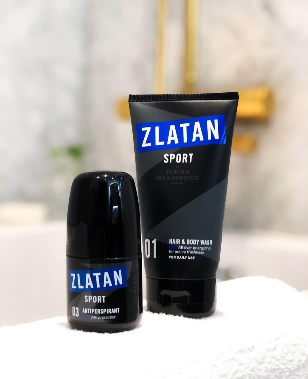 Zlatan Ibrahimović Parfumsのインスタグラム：「Start the year like a PRO!  Buy Zlatan Sport PRO Hair & Body Wash and get the Zlatan Sport PRO Deoroll for free.   Limited time offer.  Explore more through link in bio.  #zlatansport」