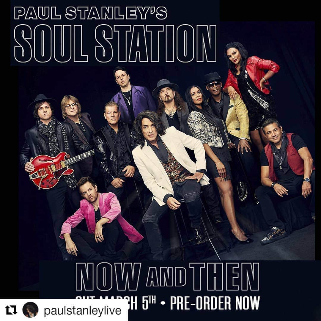 KISSさんのインスタグラム写真 - (KISSInstagram)「#Repost @paulstanleylive  ・・・ #SOULSTATION NOW AND THEN will be released March 5 on UMe & is available for pre-order NOW at link in bio!」1月15日 23時22分 - kissonline