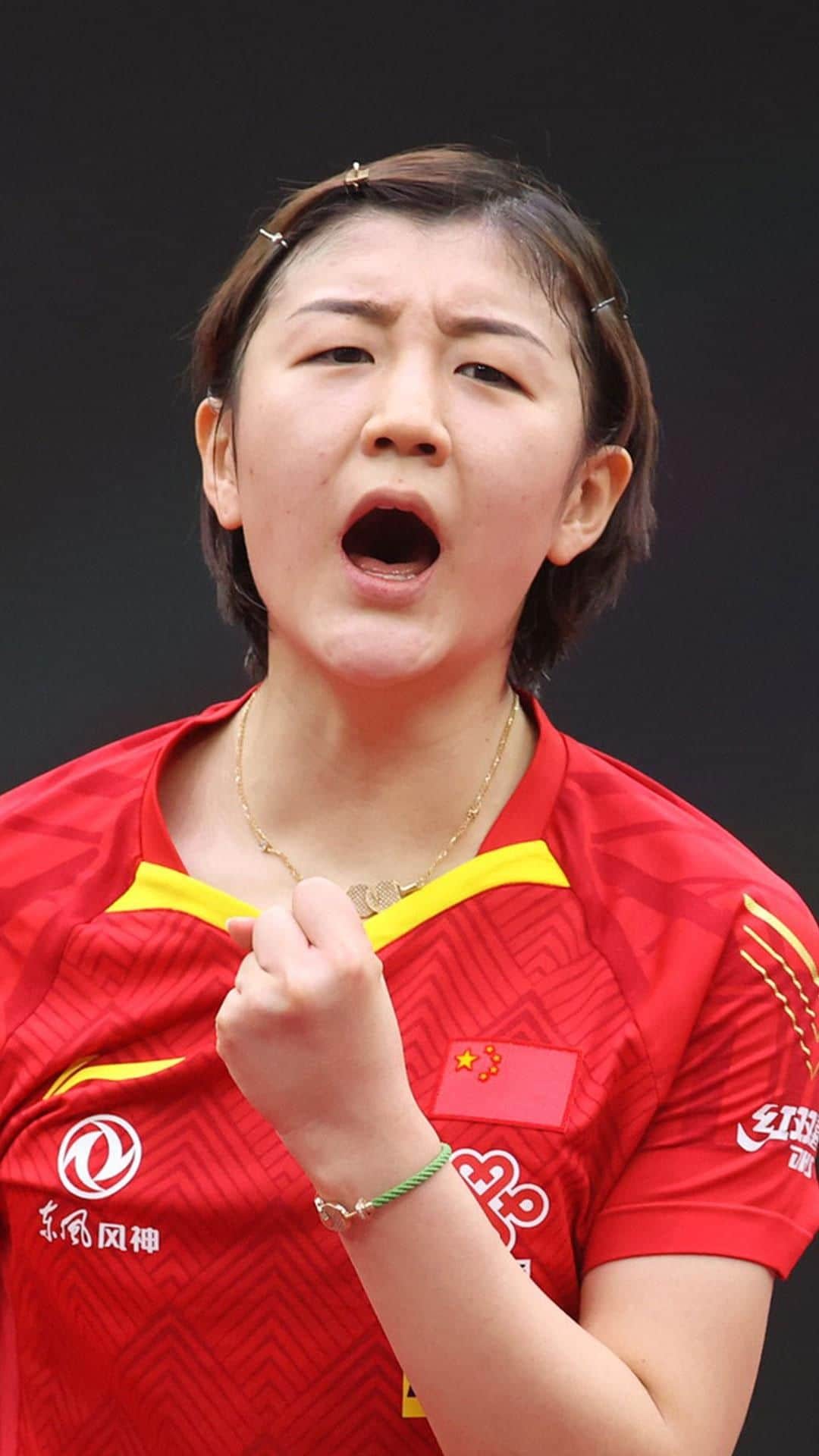 のインスタグラム：「A true #TableTennis champion 🏆  #HappyBirthday Chen Meng! 🇨🇳🤩🎉」