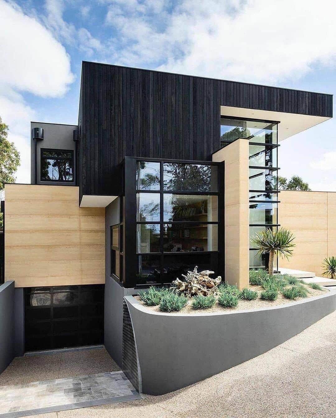Architecture - Housesさんのインスタグラム写真 - (Architecture - HousesInstagram)「⁣ 𝐅𝐚𝐮𝐜𝐨𝐧𝐬𝐡𝐚𝐰𝐞 𝐏𝐫𝐨𝐣𝐞𝐜𝐭⁣ The simple vertical structure rises above the coastal landscape with a rawness seen in the surrounding nature carried over in the surfaces and materials. The contrast of dark and light flows through the house and the large double height expanse of glass to the entry of the dwelling, lightens the façade further, and allows the reflection of the surrounding trees.⁣ Just A-M-A-Z-I-N-G.🖤 Swipe left to discover it 😉⁣ _____⁣⁣⁣⁣⁣⁣⁣⁣⁣⁣⁣⁣⁣⁣⁣⁣⁣⁣⁣⁣⁣⁣⁣⁣⁣⁣⁣⁣⁣⁣⁣⁣⁣⁣⁣ 📐@littlebrickstudio⁣ 🖋 Designers: Ben Mulholland and Amy Hart⁣ 📍Balnarring Beach, Victoria, #Australia⁣ #archidesignhome⁣ _____⁣⁣⁣⁣⁣⁣⁣⁣⁣⁣⁣⁣⁣⁣⁣⁣⁣⁣⁣⁣⁣⁣⁣⁣⁣⁣⁣⁣⁣⁣⁣⁣⁣⁣⁣ #modernhouses #moderndesign #housedesign#beautifulhouse #designbuild #exteriordesign #luxurymansion #archilovers #luxuryhome #luxuryhouse #bighouse #luxurymansion」1月16日 0時00分 - _archidesignhome_