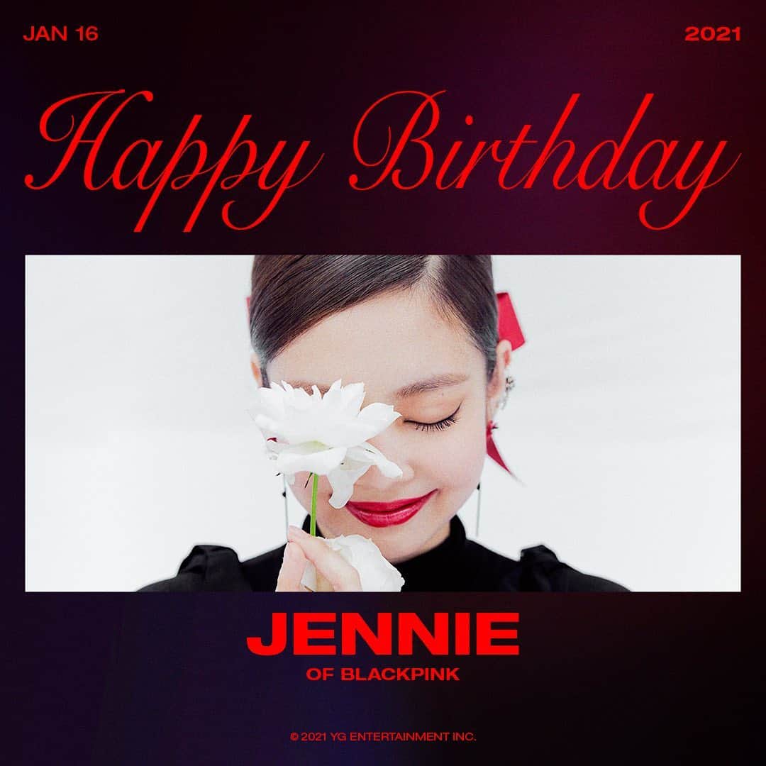 BLACKPINKさんのインスタグラム写真 - (BLACKPINKInstagram)「#BLACKPINK #블랙핑크 #JENNIE #제니 #HAPPYBIRTHDAY #20210116 #YG」1月16日 0時00分 - blackpinkofficial