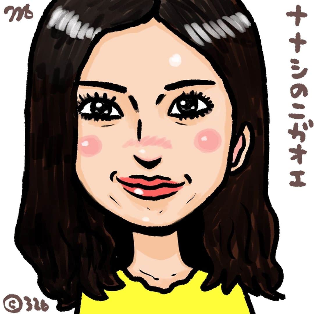 326のインスタグラム：「ななしの似顔絵1/16 昨日の答えは美輪明宏さんでした。仏様です。生きた仏様だと思っています。慈愛に満ちた利他のお方です。心から尊敬してます amzn.to/3lV42cc amazon.co.jp/dp/4344036107/…  amazon.co.jp/dp/4908059063/… amazon.co.jp/dp/4861132150/… amazon.co.jp/dp/B07MGSH1TN/ …」