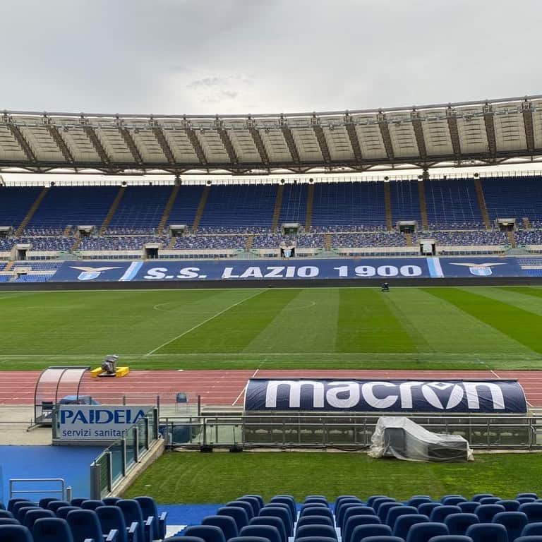 SSラツィオさんのインスタグラム写真 - (SSラツィオInstagram)「🏟 Waiting for the Derby...  #LazioRoma #CMonEagles 🦅」1月16日 0時07分 - official_sslazio