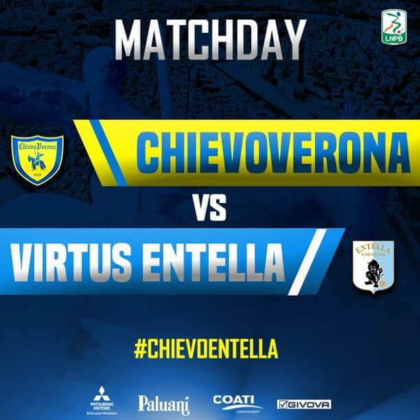 ACキエーヴォ・ヴェローナさんのインスタグラム写真 - (ACキエーヴォ・ヴェローナInstagram)「‼️ MAAAAAATCH DAAAAAAAAY ‼️ ⚽️ #ChievoVerona - #VirtusEntella  🏆 @legab 📌 18^ ⌚️ 19.00 🏟️ #Bentegodi 📺 @dazn_it 📻 @radiostellafm #⃣ #ChievoEntella 💛💙 #ilnostrofolleamor」1月16日 0時37分 - acchievoverona