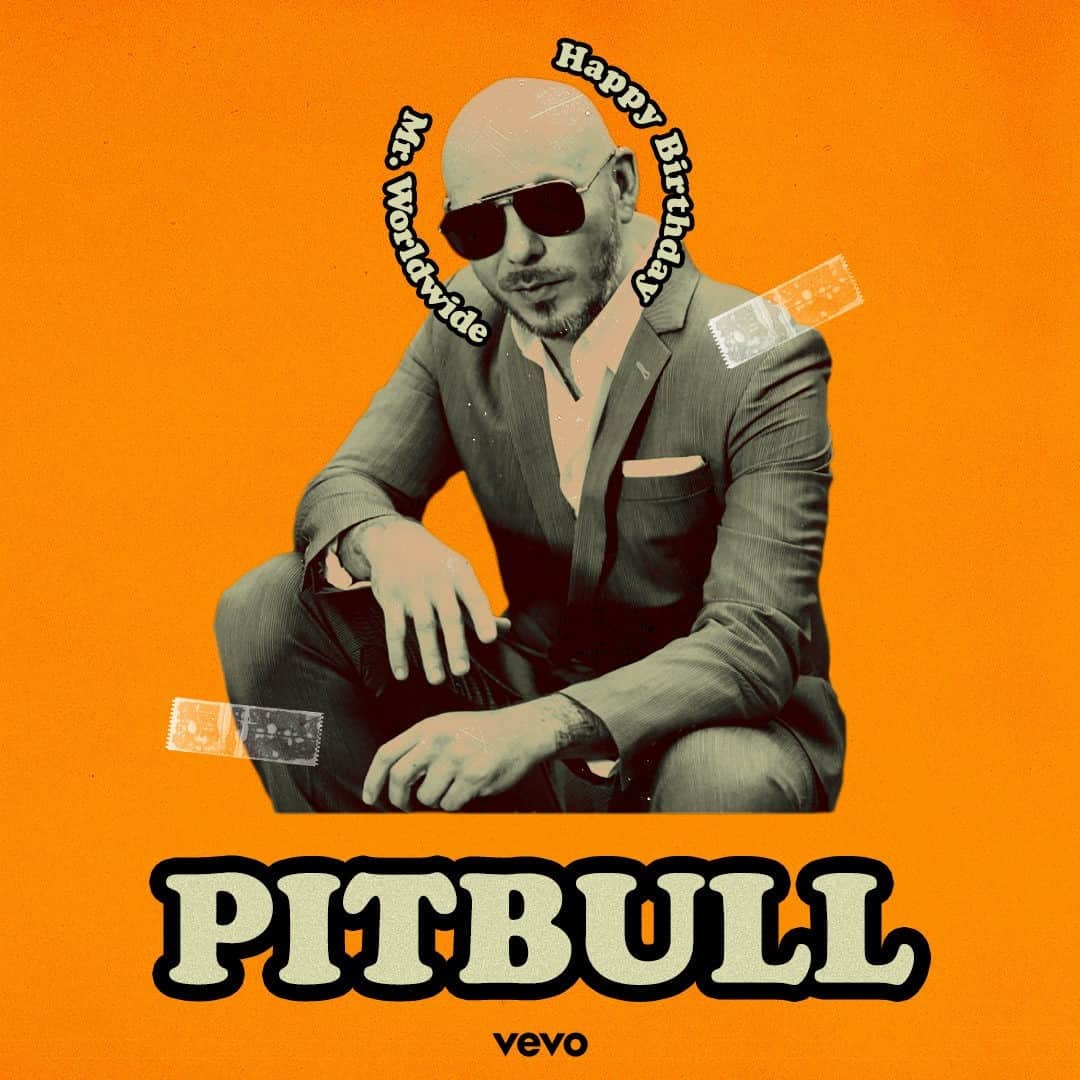 Vevoさんのインスタグラム写真 - (VevoInstagram)「@pitbull is celebrating a birthday today and we're gonna party it up in Mr. Worldwide style 😎DALE! ⠀⠀⠀⠀⠀⠀⠀⠀⠀ ▶️[Link in bio] #Pitbull」1月16日 1時00分 - vevo