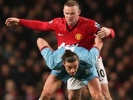 アンディ・キャロルさんのインスタグラム写真 - (アンディ・キャロルInstagram)「It Was An Absolute Honour To Play With And Against One Of The Greatest Of All Time @waynerooney 🐐   Enjoy Management 👊🏼」1月16日 1時26分 - andytcarroll