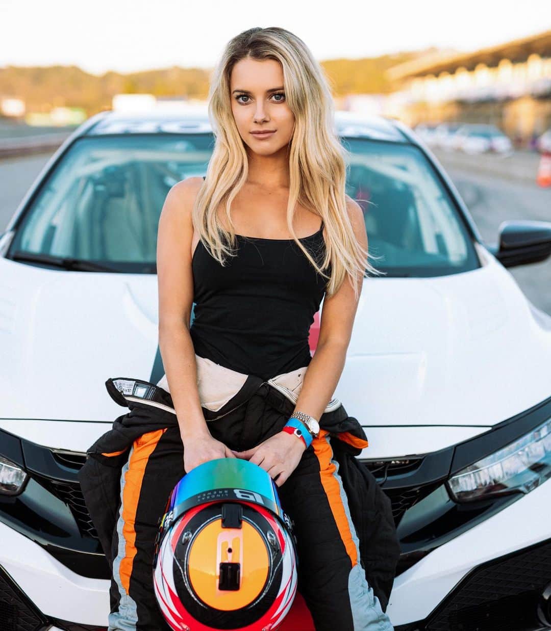 Lindsay Brewerのインスタグラム：「I’m excited to announce I will be racing in the @touringcaramerica series this year with @theclubhousebh as my sponsor and @skipbarberracing for driver development🏁❤️ looking forward to what I can accomplish this year! Link in bio for article by @racermag」