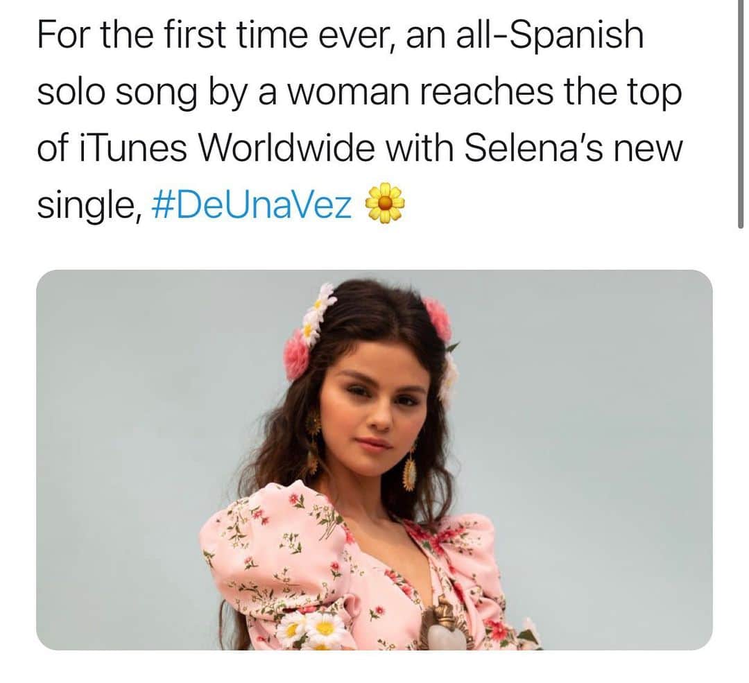 Always With Selenaのインスタグラム：「CONGRATS @selenagomez」