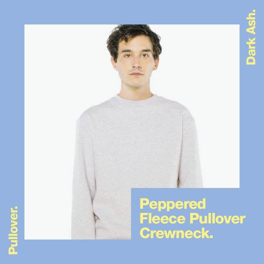 American Apparelさんのインスタグラム写真 - (American ApparelInstagram)「Layer up this Winter season, in the Peppered Pullover Crewneck: https://bit.ly/36ZtpnO  Link in Bio.  . . .  #AmericanApparel #PeppereedFleece #Pullovers #WinterWinter #Crewneck」1月16日 5時45分 - americanapparel