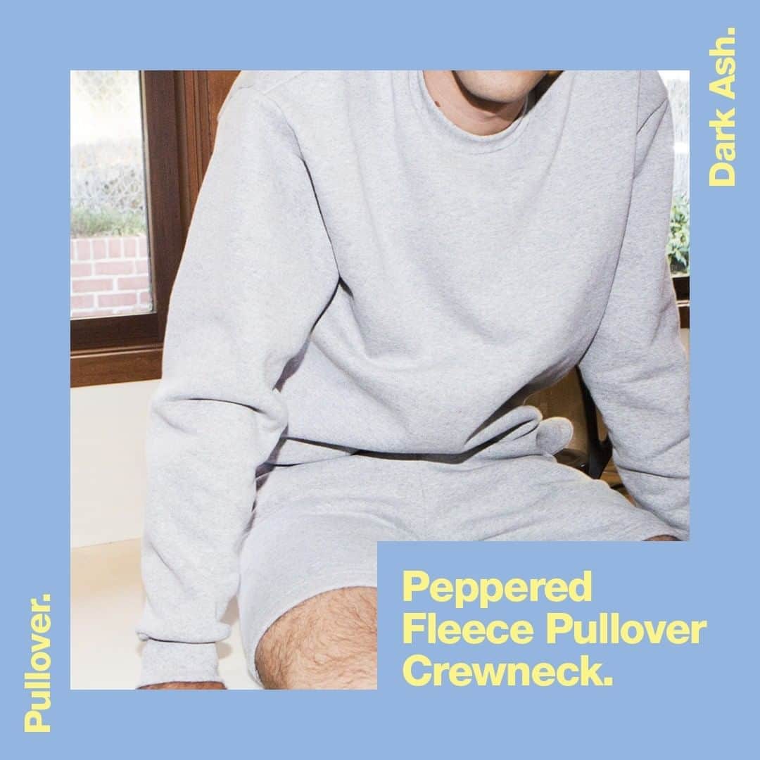 American Apparelさんのインスタグラム写真 - (American ApparelInstagram)「Layer up this Winter season, in the Peppered Pullover Crewneck: https://bit.ly/36ZtpnO  Link in Bio.  . . .  #AmericanApparel #PeppereedFleece #Pullovers #WinterWinter #Crewneck」1月16日 5時45分 - americanapparel