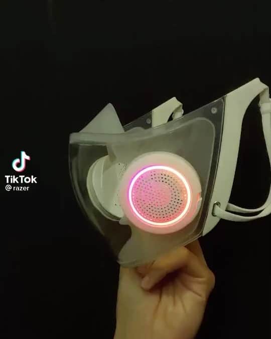 Freshnessのインスタグラム：「@razer shows off Project Hazel, the “World’s Smartest Mask.” Too much for a mask? 🤔」
